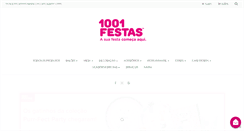 Desktop Screenshot of 1001festas.pt
