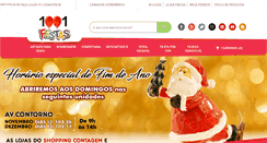 Desktop Screenshot of 1001festas.com.br